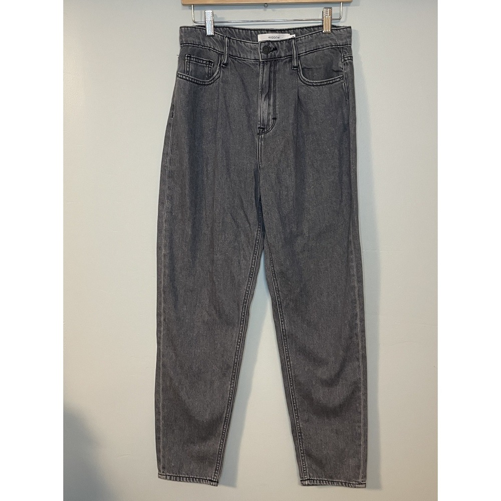 Hidden Jeans Womens Size 26 Grey Black Denim Jeans,‎ Ankle Length